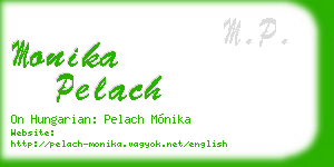 monika pelach business card